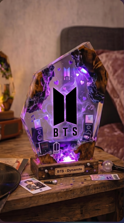 [PRE ORDER] YukiCrafted: BTS Handmade Lamp